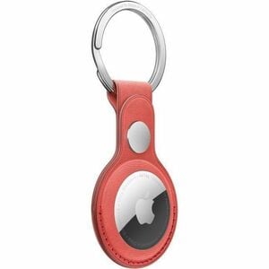 Apple AirTag FineWoven Key Ring - Coral - Micro Twill - Coral