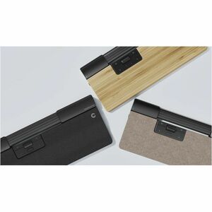 Contour SliderMouse Pro - Vegan Leather - Slim - Mechanical - Cable - Gray - USB - 2800 dpi - Scroll Wheel - 6 Programmabl