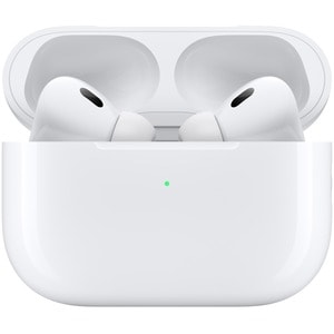 Apple AirPods Pro (2nd Generation) True Wireless Earbud Stereo Earset - White - Siri - Binaural - In-ear - Bluetooth - Noi