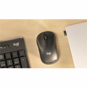 Logitech M240 Maus - Bluetooth - USB Typ-A - Optisch - 3 Taste(n) - Graphit - Kabellos - 2,40 GHz - 4000 dpi Auflösung - S
