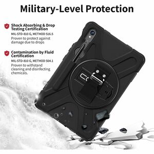 CODi Rugged Case for Samsung Galaxy Tab S7/S8/S9/S9 FE/S10 FE 11" - Drop Resistant, Shock Absorbing, Bump Resistant, Shoul