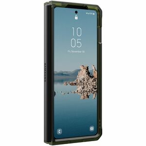 Urban Armor Gear Plyo Pro Galaxy Z Fold5 (2023) Case - Olive/Space Grey - For Samsung Galaxy Z Fold5 Smartphone - Striking