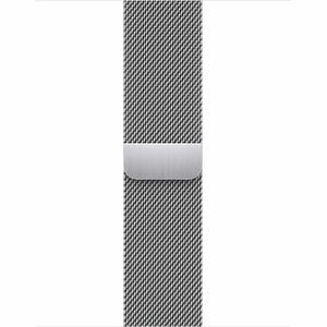 Apple Watch Series 9 Smart Watch - 4.50 cm (1.77") Case Height - 3.80 cm (1.50") Case Width - Silver Case Color - Silver B