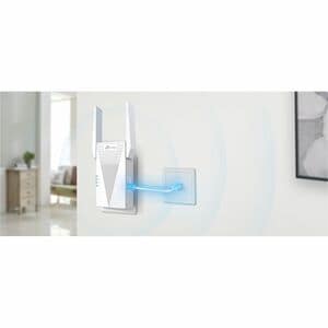 TP-Link RE615X Dual Band Wi-Fi 6 IEEE 802.11 a/b/g/n/ac/ax 1.80 Gbit/s Wireless Range Extender - 2.40 GHz, 5 GHz - 2 x Ext