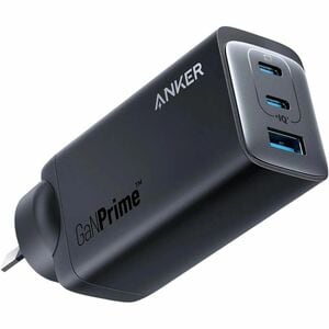 ANKER Prime 20,000mAh Power Bank (200W) - For iPhone, Smartphone, MacBook Air, AirPod - 20000 mAh - 3 x USB - Black