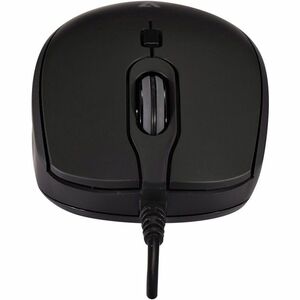V7 MU350 Mouse - USB Type A - Optical - 4 Button(s) - Cable - 1200 dpi - Symmetrical