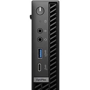 Dell OptiPlex 7000 7010 Micro Plus Micro Tower Thin Client Core i3 (13th Gen) i3-13100T Quad-core (4 Core) 2.50 GHz - Blac