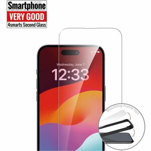 4smarts 540595. Markenkompatibilität: Apple, Kompatibilität: iPhone 15, Schutzfunktion: Kugelsicher, Kratzresistent. Mater