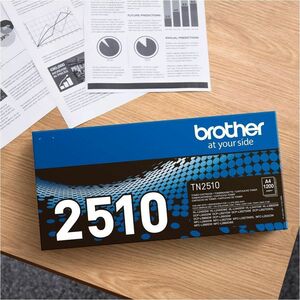Brother TN-2510 Original High Yield Laser Toner Cartridge - Black - 3 Pack - 1200 Pages
