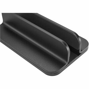 Neomounts Notebook Notebook Holder - Vertical - 42 mm x 150 mm x 92 mm x - Aluminium - Black - 5 kg Load Capacity - Adjust