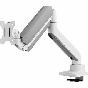 Neomounts Next Mounting Arm for Monitor, Curved Screen Display - White - Height Adjustable - 1 Display(s) Supported - 43.2