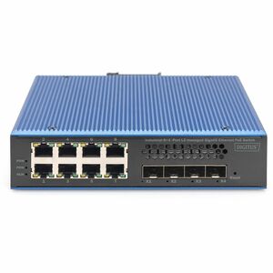 Digitus DN-651161 8 Ports Manageable Ethernet Switch - 10 Gigabit Ethernet - 10/100/1000Base-T, 10GBase-X - 3 Layer Suppor