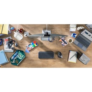 Logitech MX Keys Mini Keyboard - Wireless Connectivity - Graphite - MX Keyswitch - Bluetooth - 10 m - ChromeOS - Computer 