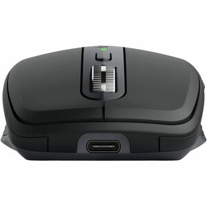 Logitech MX Anywhere 3S Mouse - Bluetooth - USB - Darkfield - Graphite - Wireless - Rechargeable - 8000 dpi - Scroll Wheel