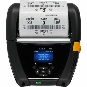 Zebra ZQ630 Plus Industrial, Mobile, Warehouse, Transportation & Logistic Direct Thermal Printer - Monochrome - Label/Rece