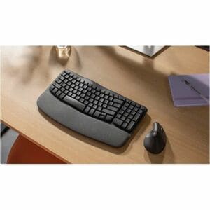 Logitech Wave Keys Keyboard - Wireless Connectivity - USB Interface - Danish, Norwegian, Swedish, Finnish - QWERTY Layout 