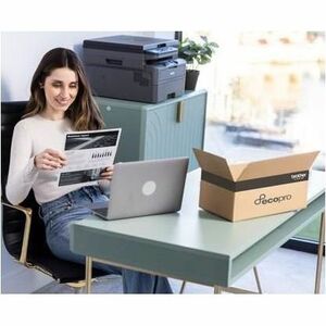 Brother DCP-L2620DW Wireless Laser Multifunction Printer - Monochrome - Black - Copier/Printer/Scanner - 32 ppm Mono Print