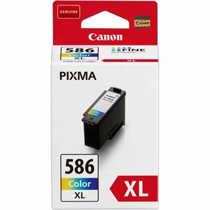 Canon CL-586XL Original High (XL) Yield Inkjet Ink Cartridge - Return Program - Cyan, Magenta, Yellow Pack - 300 Pages