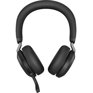 Jabra Evolve2 75 无线 入耳式 立体声 耳机 - 黑 - 双声道 - 耳罩 - 3000 cm - 蓝牙 - 20 Hz 到 20 kHz - 微机电（MEMS ）技术 麦克风 - 降噪 - C型 USB