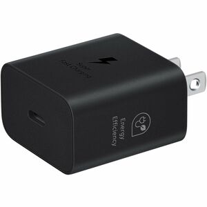 Samsung 25W PD Power Adapter, Black - 25 W - 3 A - Black