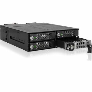 Icy Dock ToughArmor MB873MP-B V2 Drive Enclosure for 5.25" M.2, PCI Express NVMe 4.0 - SFF-8612 OCuLink Host Interface Int