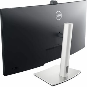 Dell P3424WEB 34" Class Webcam UW-QHD Curved Screen LED Monitor - 21:9 - Black, Silver - 86.6 cm (34.1") Viewable - In-pla