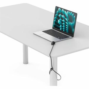 Compulocks Ledge Lock Adapter for MacBook Air 15" M2 and M3 with Combination Cable Lock Silver - für MacBook Air - Stahl