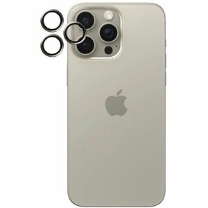 PanzerGlass ® Hoops® Titanium Camera Lens Protector Natural iPhone 15 Pro | 15 Pro Max. Brand compatibility: Apple, Compat