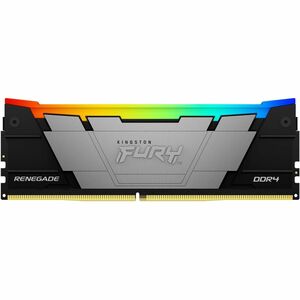 Kingston FURY Renegade 8GB DDR4 SDRAM Memory Module - For Motherboard - 8 GB (1 x 8GB) - RGB - DDR4-3600/PC4-28800 DDR4 SD