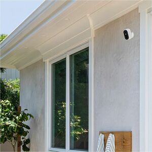 Arlo Essential VMC3050-100AUS 4 Megapixel Indoor/Outdoor 2K Network Camera - Colour - White - Colour Night Vision - 2560 x