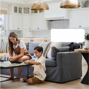 Arlo Essentials 4 Megapixel Indoor 2K Network Camera - Colour - White - Colour Night Vision - 2560 x 1440 - Wi-Fi - Wall M