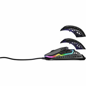 CHERRY XTRFY M42 Gaming Mouse - USB Type A - Optical - Black - 1 - Cable - 16000 dpi - Scroll Wheel - Symmetrical
