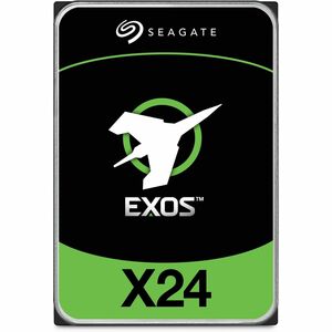 Seagate Exos X24 ST24000NM002H 24 TB Hard Drive - 3.5" Internal - SATA (SATA/600) - Conventional Magnetic Recording (CMR) 