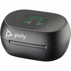 Poly Voyager Free 60+ UC True Wireless Earbud Stereo Earset - Carbon Black - Microsoft Teams Certification - Google Assist