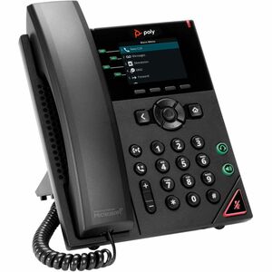 Poly VVX 250 4-Line IP Phone and PoE-enabled with Partner Poly+ 3years-PRC