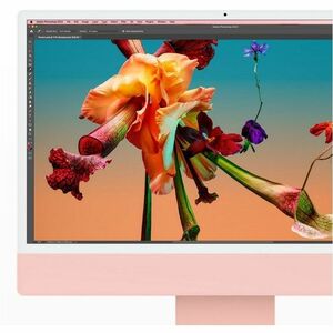 iMac 24in Retina 4.5K - Pink - M3 (8-core CPU / 10-core GPU) - 8GB unified memory - 256GB SSD - Magic Mouse - Magic Keyboa