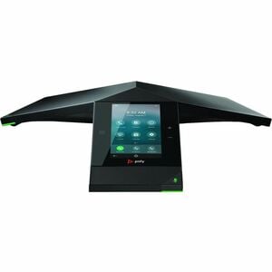 Poly Trio IP Conference Station - Corded/Cordless - Bluetooth, Wi-Fi, NFC - Black - VoIP - 2 x Network (RJ-45) - PoE Ports