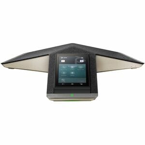 Poly Trio C60 IP Conference Station - Corded/Cordless - Bluetooth, Wi-Fi - Tabletop - Black - 3 x Total Line - VoIP - 12.7