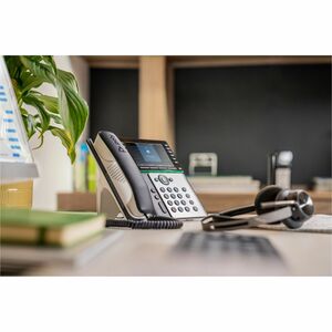 Poly Edge E550 IP-Telefon - Schnurgebunden - Verkabelt/Kabellos - Bluetooth, Wi-Fi, NFC - 3 Multiple Conferencing - Deskto