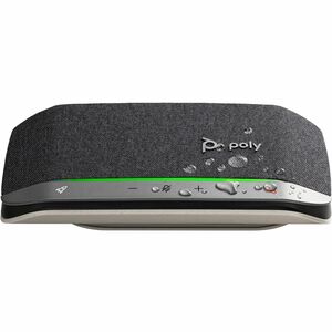 Poly Sync 20 Com fios/sem fios Altifalante - Microsoft Teams - Prata - 3 - 40 mm Speaker(s)