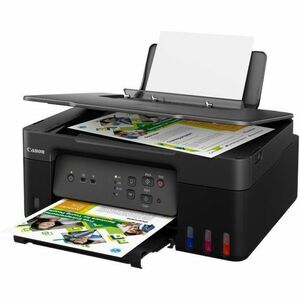 Canon PIXMA G3430 Wireless MegaTank Inkjet Multifunction Printer - Colour - Violet - Cloud/Copier/Printer/Scanner - 6 ppm 