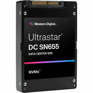 WD Ultrastar DC SN655 WUS5EA1A1ESP7E3 15.36 TB Solid State Drive - U.3 15 mm Internal - PCI Express NVMe (PCI Express NVMe