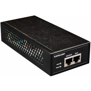 Gigabit High-Power PoE+ Injector, 1 x 30 W, IEEE 802.3at/af Power over Ethernet (PoE+/PoE) - 120 V AC, 230 V AC Input - 1 