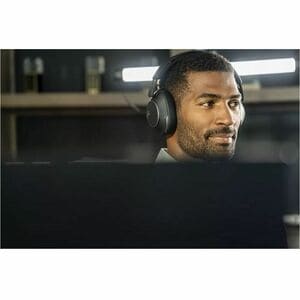 Poly Voyager Surround 80 UC Kabel/Kabellos Über das Ohr, Kopfbügel, Auf den Ohren Stereo Headset - Schwarz - Microsoft-Tea