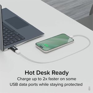 Plugable USB Data Blocker (5-Pack) Prevent Hacking Device, Protect Against Juice Jacking at Public USB Ports - Safe Chargi