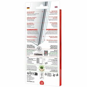 Displex 10H Gehärtetes Glas, Silikon Bildschirmschutz für iPhone 15, iPhone 15 Pro - 1 - für OLED iPhone 15, iPhone 15 Pro
