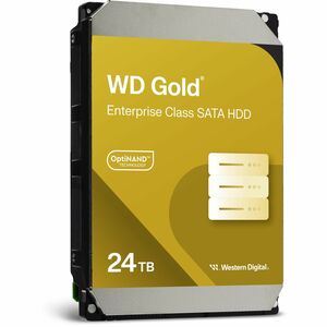 WD Gold WD241KRYZ 24 TB Hard Drive - 3.5" Internal - SATA (SATA/600) - 7200rpm - 512e Format