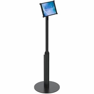 SpacePole Arc Height Adjustable POS Terminal Stand - 12 kg Load Capacity - 114.5 cm Height - Floor - Metal - For POS Termi