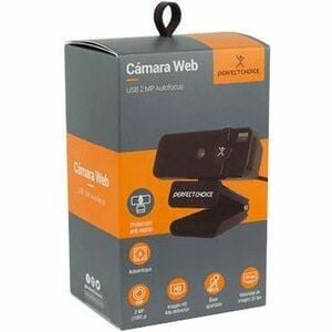 Cámara Web Perfect Choice - 2Megapíxel - 30fps - USB 3.0 - 1 - Full HD - 1920 x 1080 Vídeo - CMOS Sensor - Auto-foco - Mic