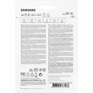 Samsung PRO Endurance MB-MJ256K 256 GB Class 10/UHS-I (U3) V30 microSDXC - 100 MB/s Read - 40 MB/s Write - 120 Month Warranty